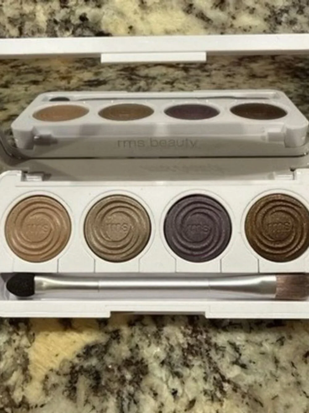 RMS Beauty ReDimension Hydra Eyes Shadow Quartet with Brush- Rebel Glow